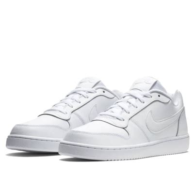 nike ebernon low sneakers zwart heren|nike ebernon low triple white.